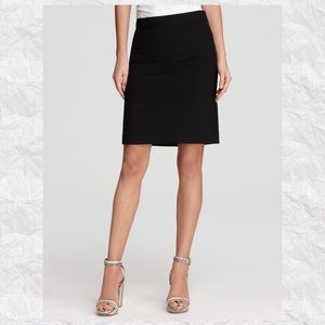 Theory Mango Straight‎ Linen Blend Skirt
